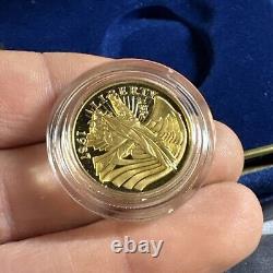 Monnaie des États-Unis Ensemble de 2 pièces en épreuve de la Constitution de 1987 Nous, le peuple