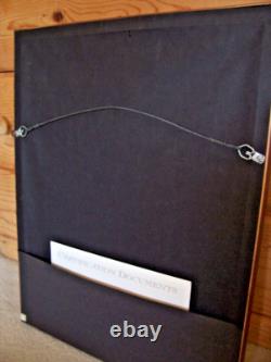 Monnaie en or de 5 $ de la Mint des États-Unis de 1995 - Preuve de la guerre civile & impression d'art encadrée - Seulement 438 produites