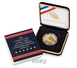 Monnaie en or de 5 $ de la preuve du 250e anniversaire du Corps des Marines des États-Unis 2025-W