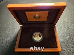 Monnaie en or de preuve de 1/2 oz du premier conjoint 2012 Frances Cleveland (2ème mandat) avec certificat d'authenticité