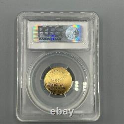 Monnaie en or proof de 5 dollars du Baseball Hall of Fame 2014 des États-Unis, Certificat PCGS PR70-DCAM