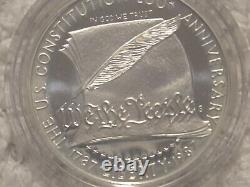 Monnaies de la Constitution des États-Unis 1987 Ensemble en boîte