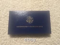 Monnaies de la Constitution des États-Unis 1987 Ensemble en boîte