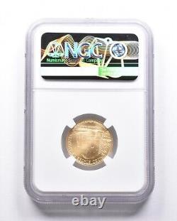 Ms70 2007-w $5 Jamestown Anniversaire Commémoratif Gold Coin Ngc 9735