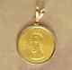 Pendentif Commémoratif Dolly Madison En Pièce De 10 $ Pour Le Premier Conjoint En Or Jaune 14k Fn