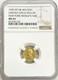 Pièce Commémorative De 1 $ En Or Lincoln De 1939, Exposition Mondiale De New York, État De La Monnaie Ngc 63