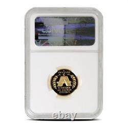 Pièce commémorative en or de 5 $ de la Monnaie des États-Unis PR/PF70 (Année aléatoire, Étiquette, PCGS ou NGC)