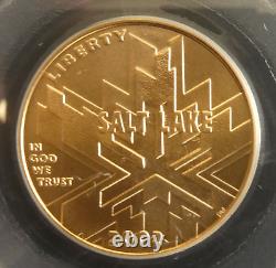 Pièce commémorative en or de 5 dollars de 2002 pour les Jeux olympiques de Salt Lake City PCGS MS69