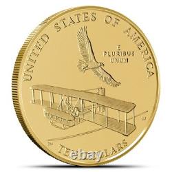 Pièce commémorative en or de la Monnaie des États-Unis de 10 $ (année aléatoire, condition variée)