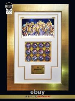 Pièce commémorative en or des ventes de Saint Seiya