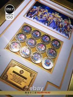 Pièce commémorative en or des ventes de Saint Seiya