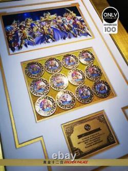 Pièce commémorative en or des ventes de Saint Seiya