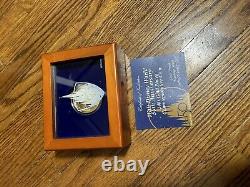 Pièce commémorative plaquée or 24 carats pour le 50e anniversaire de Disney World LE 4000