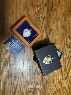 Pièce commémorative plaquée or 24 carats pour le 50e anniversaire de Disney World LE 4000