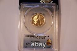 Pièce d'or Jamestown de 2007-W de 5 $, PCGS PR70 DCAM, OGP et COA