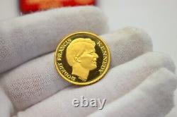 Pièce d'or ROBERT FRANCIS KENNEDY par AFFER Italie 10 grammes ASSASSINAT 1968 RFK