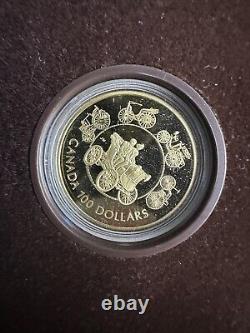 Pièce d'or canadienne de 100 dollars de 1993