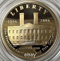 Pièce d'or commémorative de 5 dollars US de l'US Mint pour le centenaire de la Liberty San Francisco de 2006
