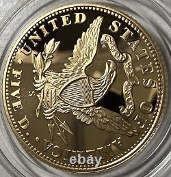 Pièce d'or commémorative de 5 dollars US de l'US Mint pour le centenaire de la Liberty San Francisco de 2006
