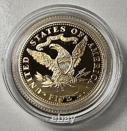 Pièce d'or commémorative de 5 dollars US de l'US Mint pour le centenaire de la Liberty San Francisco de 2006