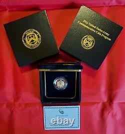 Pièce d'or commémorative de preuve de l'Armée américaine 2011 dans l'emballage d'origine avec certificat d'authenticité (ARM1)