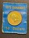 Pièce D'or De 150 $ Des Bahamas De 1975, Commémorative De L'indépendance, Spécimen Bu, Original