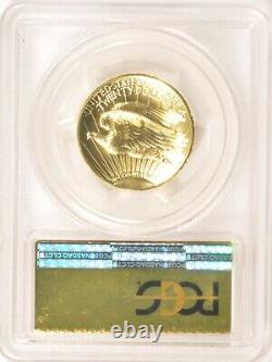 Pièce d'or de 20 $ UHR PCGS MS70PL à relief ultra élevé de 2009