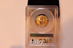 Pièce d'or de preuve Apollo 11 de 2019-W de 5 $, PCGS PR70 DCAM, OGP&COA