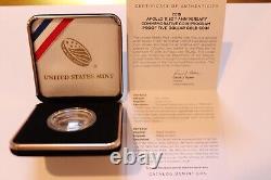 Pièce d'or de preuve Apollo 11 de 2019-W de 5 $, PCGS PR70 DCAM, OGP&COA