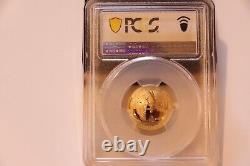 Pièce d'or de preuve Apollo 11 de 2019-W de 5 $, PCGS PR70 DCAM, OGP&COA