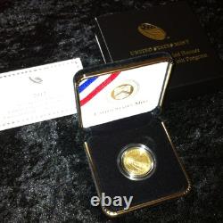 Pièce d'or non circulée de 5 $ avec le drapeau étoilé de 2012 (SS2)