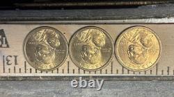 Pièce de 2000 $ Sacagawea en or, non circulée brillante