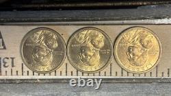 Pièce de 2000 $ Sacagawea en or, non circulée brillante