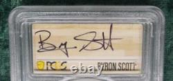 Pièce de 5 $ en or du Hall of Fame de basketball 2020 W PCGS MS 70, Autographe de Byron Scott