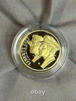 Pièce de monnaie de cinq dollars en or de preuve de la loi nationale de l'application de la loi 2021-W.
