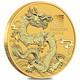 Pièce En Or 1/10 Oz Dragon Lunaire 2024 De La Perth Mint D'australie