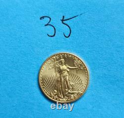 Pièce en or Eagle de 5 $ de 2009, 1/10 oz.