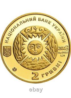 Pièce en or commémorative Libra dans un écrin. Certificat avec 3 signatures