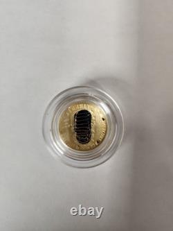 Pièce en or de cinq dollars en édition limitée commémorative du 50e anniversaire d'Apollo 11 de 2019