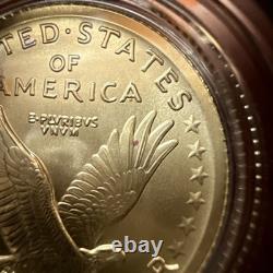 Pièce en or du centenaire du quarter Standing Liberty 2016, magnifique