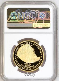 Pièce en or proof de 1 oz T-2 de 50 $ 2021 W Eagle Portrait NGC PF70 UC FR