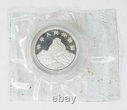 Pièces commémoratives Chine Dragon et Phœnix 1990 2 Pc 1G Or 2G Argent