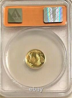Rare 2008 West Point Proof $5 Gold American Buffalo Anacs Proof 70 Dcam