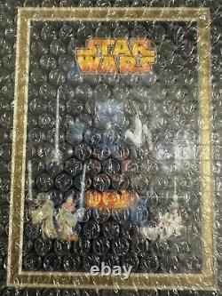 Set de pièces commémoratives en or 24 carats Star Wars Disney Weekend avec surcharge en or 24 carats LE 140/250