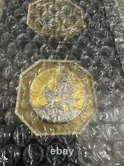 Set de pièces commémoratives en or 24 carats Star Wars Disney Weekend avec surcharge en or 24 carats LE 140/250