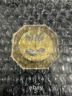 Set de pièces commémoratives en or 24 carats Star Wars Disney Weekend avec surcharge en or 24 carats LE 140/250