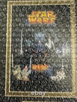 Set de pièces commémoratives en or 24 carats Star Wars Disney Weekend avec surcharge en or 24 carats LE 140/250