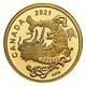 Triumphant Or Dragon 2021 1,58g Pièce D'or Pur Monnaie Royale Canadienne