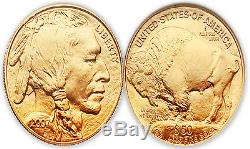 USA 2007 Buffalo 50 $ Or 1 Oz Coin Ngc Ms69