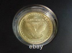 W Standing Liberty 2016 1/4oz Quarter Gold Centennial Commemorative Coin Ogp